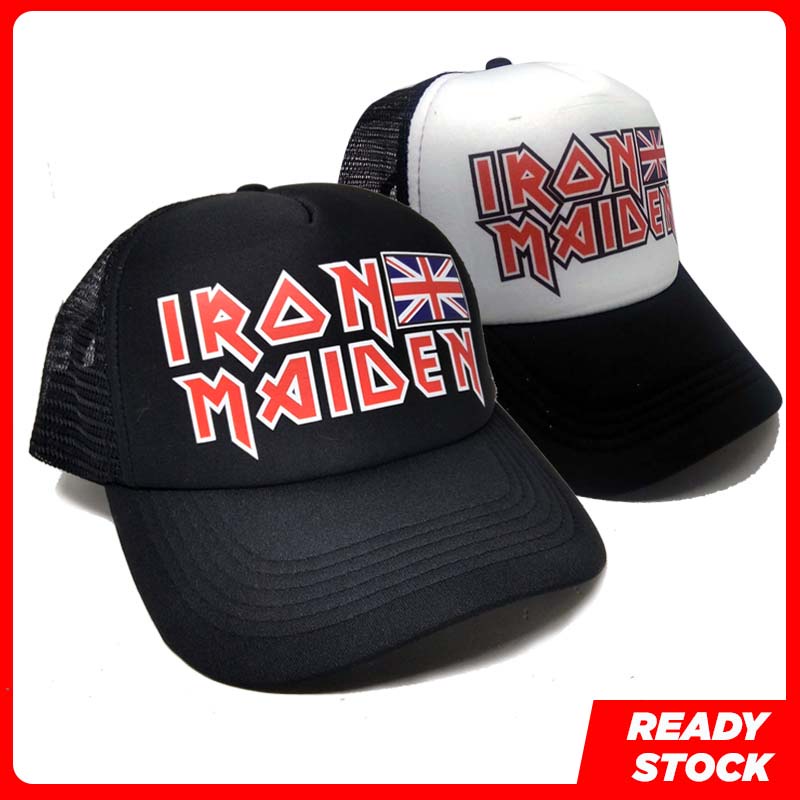 หมวก Iron Maiden Rock Band Snapback Trucker