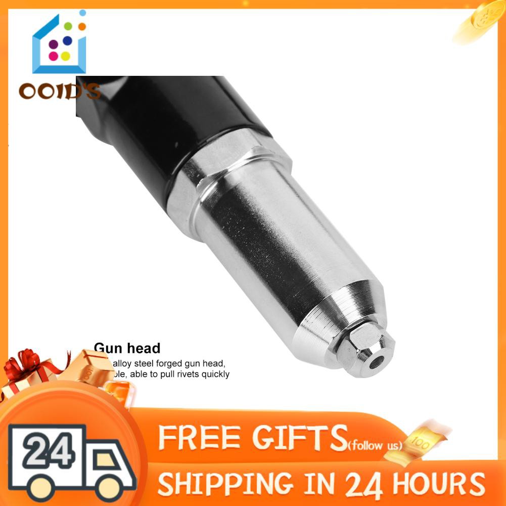 Ooidshop Rivet Adapter Insert Set Durable High Hardness Alloy Steel Electric Handle Tool Gzlq ราคาท ด ท ส ด