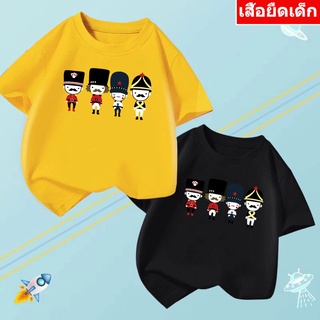 K-2191-SHORT  เสื้อยืดเด็ก  เสื้อแขนสั้นเด็กลายการ์ตูน  /