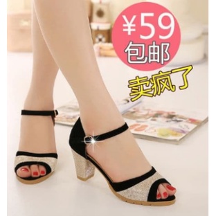 รองเท้าส้นสูง Week End Women Glitter IR 38 Original / Premium Korea ล่าสุด