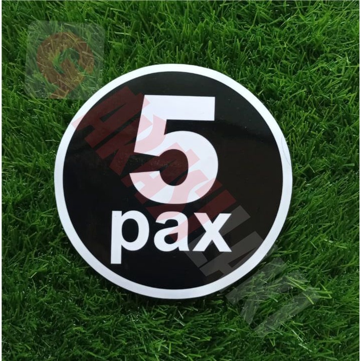 สติ๊กเกอร์/5/PAX****