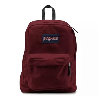 JanSport รุ่น SUPERBREAK - VIKING RED กระเป๋า เป้ สะพาย กระเป๋านักเรียน