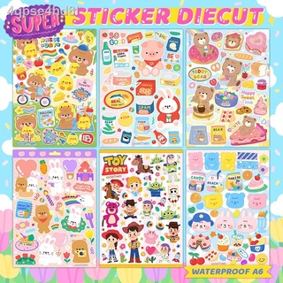 ☎สติ๊กเกอร์ ไดคัท กันน้ำ ลอกแล้วติดได้เลย Sticker die-cut x New [รหัสF]