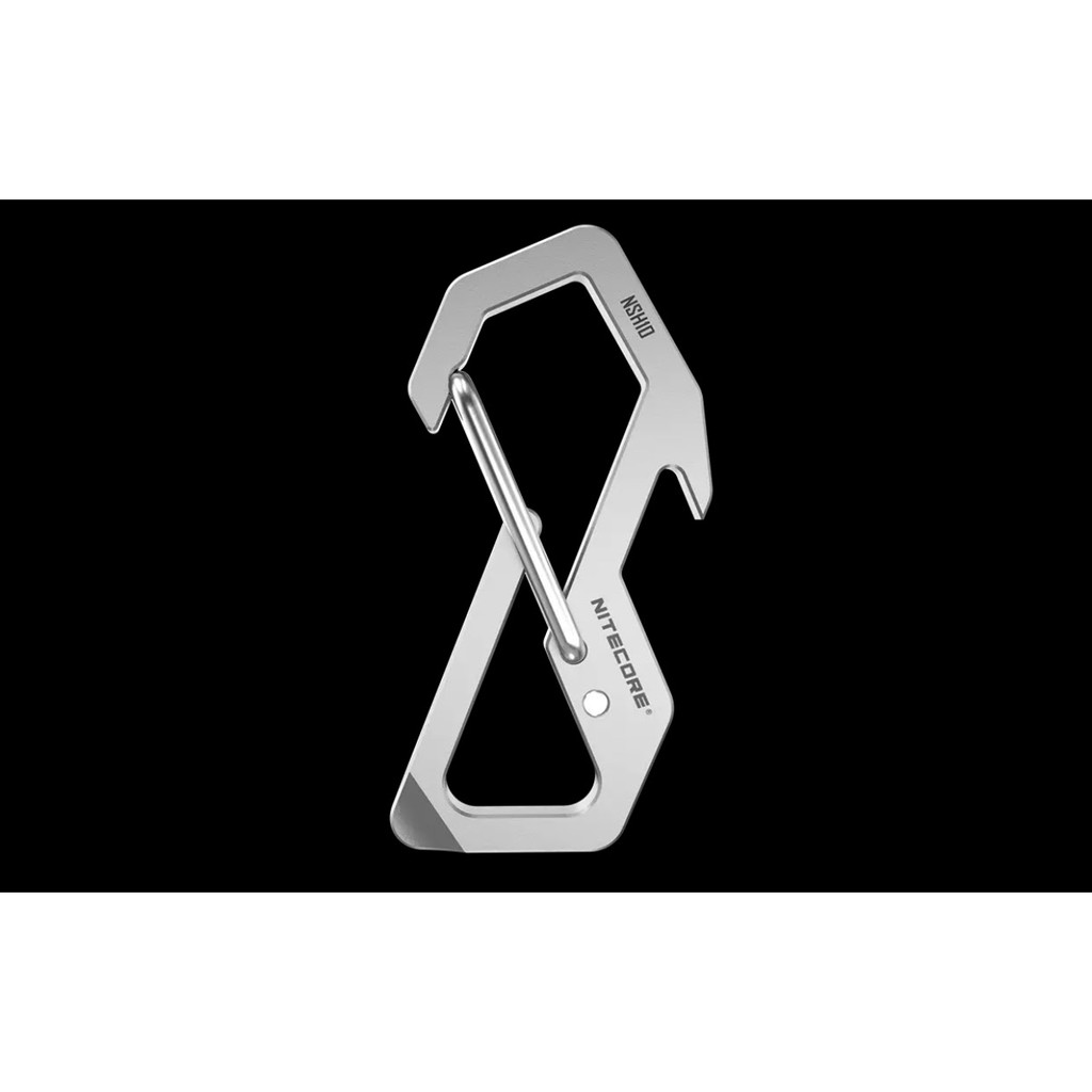 พร้อมส่ง Nitecore NSH10 Multi-ใช้ไทเทเนียม Snap Hook - รูปที่ 5