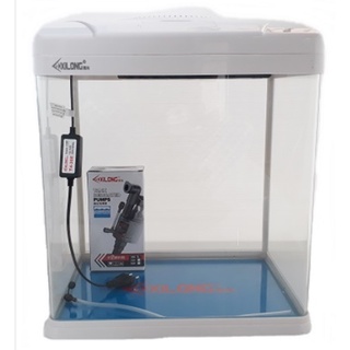 XiLong Aquarium Tank XQ-520A In White 75L ตู้ปลาอุปกรณ์ครบชุดขนาด 20 นิ้ว สีขาว