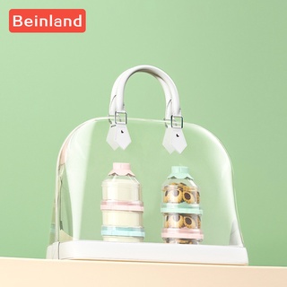 Beinland 3 Layers Baby Food Storage Box Portable Infant Milk Powder Box Toddle Snacks Container Milk Powder Box