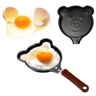 กระทะ ทอดไข่ดาว กระทะ ทำ วาฟเฟิล อาหารเช้า breakfast egg waffle pan piggy