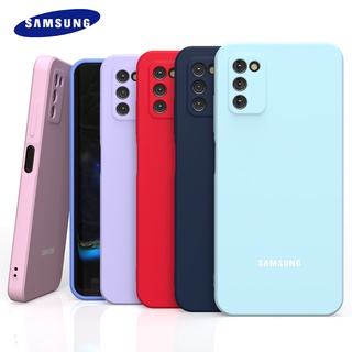 เคสโทรศัพท์ซิลิโคน TPU แบบนิ่ม ป้องกันลายนิ้วมือ สําหรับ Samsung Galaxy A03S A 03s