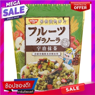 นิสชินธัญพืชอบกรอบรสชาเขียวมัทฉะ 500กรัม Nissin Crispy Matcha Green Tea Flavored 500 grams