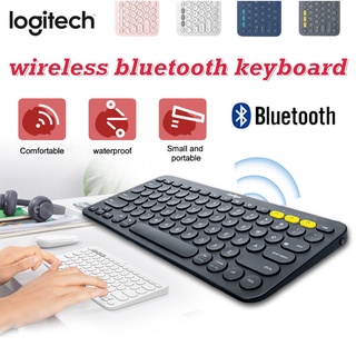 คีย์บอร์ดบลูทูธไร้สาย Logitech wireless bluetooth keyboard K380 คีย์บอร์ดบลูทูธ 3.0 สำหรับพีซี/มือถือ/ipad