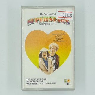 [01148] The Very Best of Superstars Greatest Hits (TAPE)(USED) เทปเพลง เทปคาสเซ็ต มือสอง !!