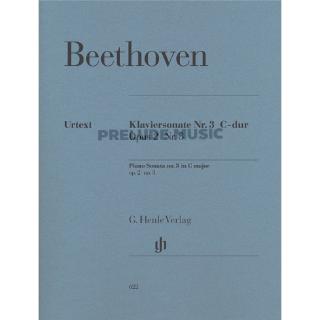 (โค้ดINCSM2Lลด70฿) Beethoven Piano Sonata no. 3 C major op. 2 no. 3 (HN622)