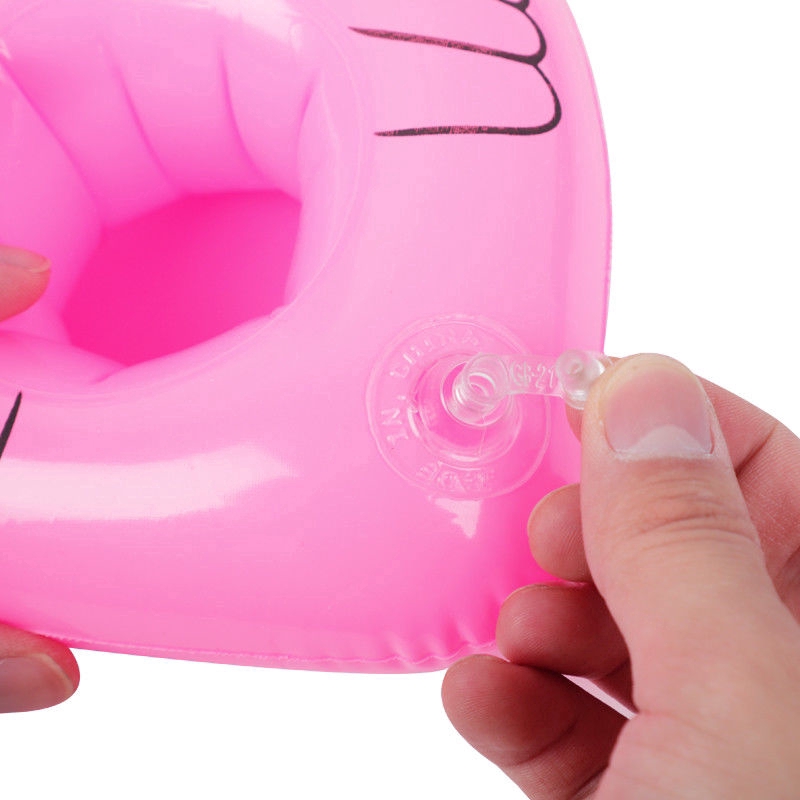 ที่วางแก้วน้ําเป่าลม รูปนกฟลามิงโก้ ยูนิคอร์นน่ารัก ขนาดเล็ก สําหรับตกแต่งปาร์ตี้ สระว่ายน้ํา บาร์ - รูปที่ 6