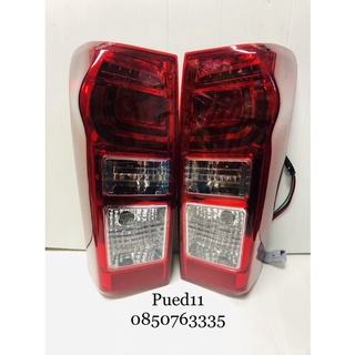 ไฟท้าย D-MAX ALL NEW DMAX ดีแม็กLEDปี 2012 - 2018LED/1คู่*พร้อมขั้วไฟ