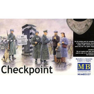 ฟิกเกอร์โมเดล Master Box Model 1/35 MB3527 Checkpoint