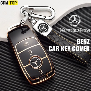 เคสกุญแจรีโมทรถยนต์ TPU หรูหรา สําหรับ Mercedes Benz GLA GLC C180L GLC200 C260L C200L