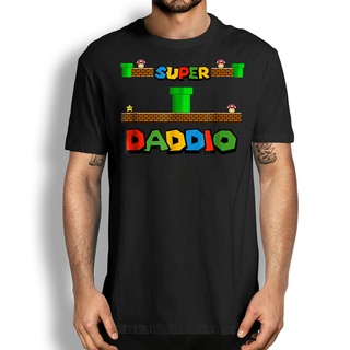 เสื้อยืดครอปเสื้อยืด พิมพ์ลาย Superdadio ตลก ของขวัญวันพ่อ สําหรับผู้หญิงS-5XL