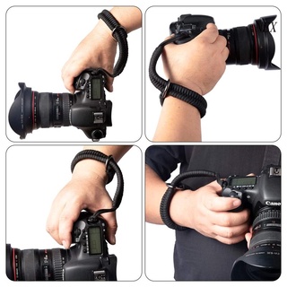 Nex สายคล้องกล้อง สายรัดข้อมือ สายรัดข้อมือ แบบถัก สําหรับกล้อง Sony Pentax Panasonic DSLR