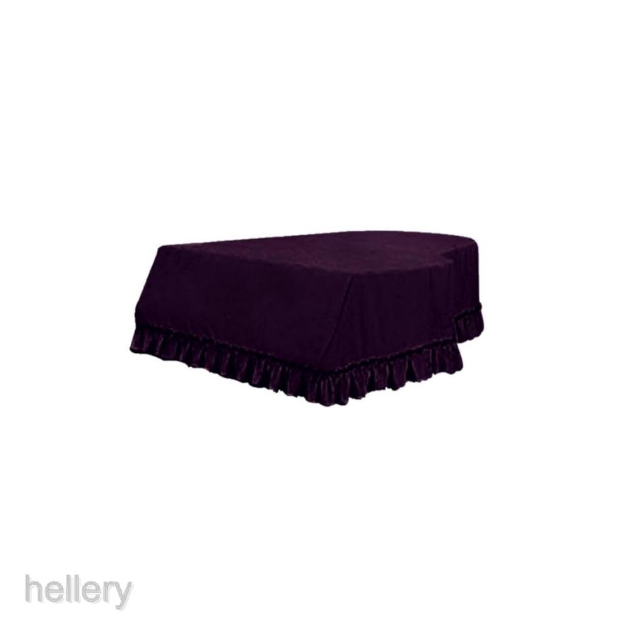 Grand Piano Dust Cover Velvet Decorated Covers for Home Bar Club Green 