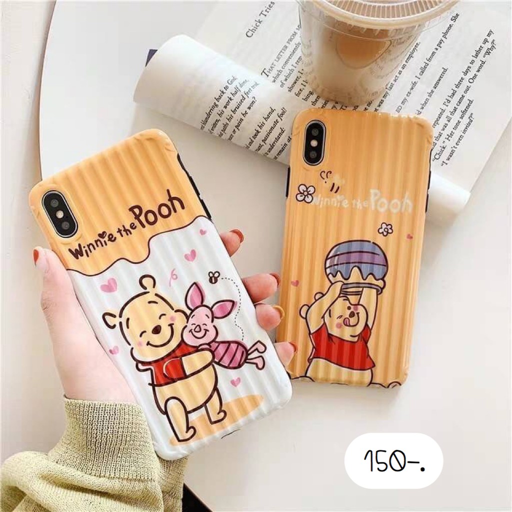 🍯ริ้วพูห์เดี่ยว/ริ้วพูห์พิกเล็ต | เคสไอโฟน i6-XsMax,SE2