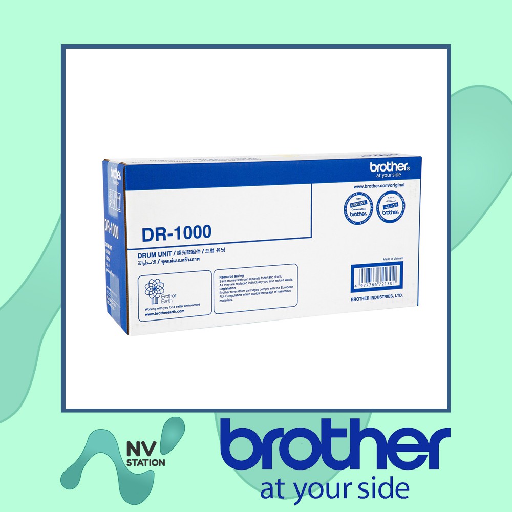 Drum Brother DR-1000 (ของแท้) ใช้สำหรับ HL-1110 / HL-1210W / 1210W / DCP-1510 / DCP-1600 / MFC-1810 