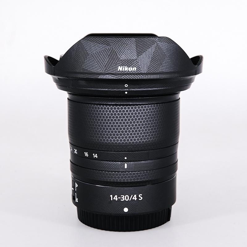 สติกเกอร์คาร์บอนไฟเบอร์ ลายพราง 3M สําหรับ Nikon Z 14-30 มม. F4S 1430