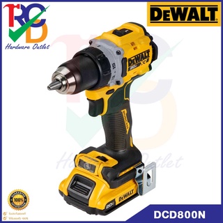 DEWALT DCD800N สว่านไร้สาย XR Series 20V ( เครื่องเปล่า )