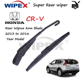 (ของแท้) ที่ปัดน้ําฝนด้านหลังรถยนต์ สําหรับ Gen4 Honda CRV (ชุดแขน ใบมีด) 2013 เป็น 2016 CR-V