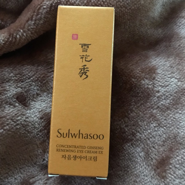 *ของแท้/พร้อมส่ง* Sulwhasoo concentrated ginseng renewing eye cream ex 3ml