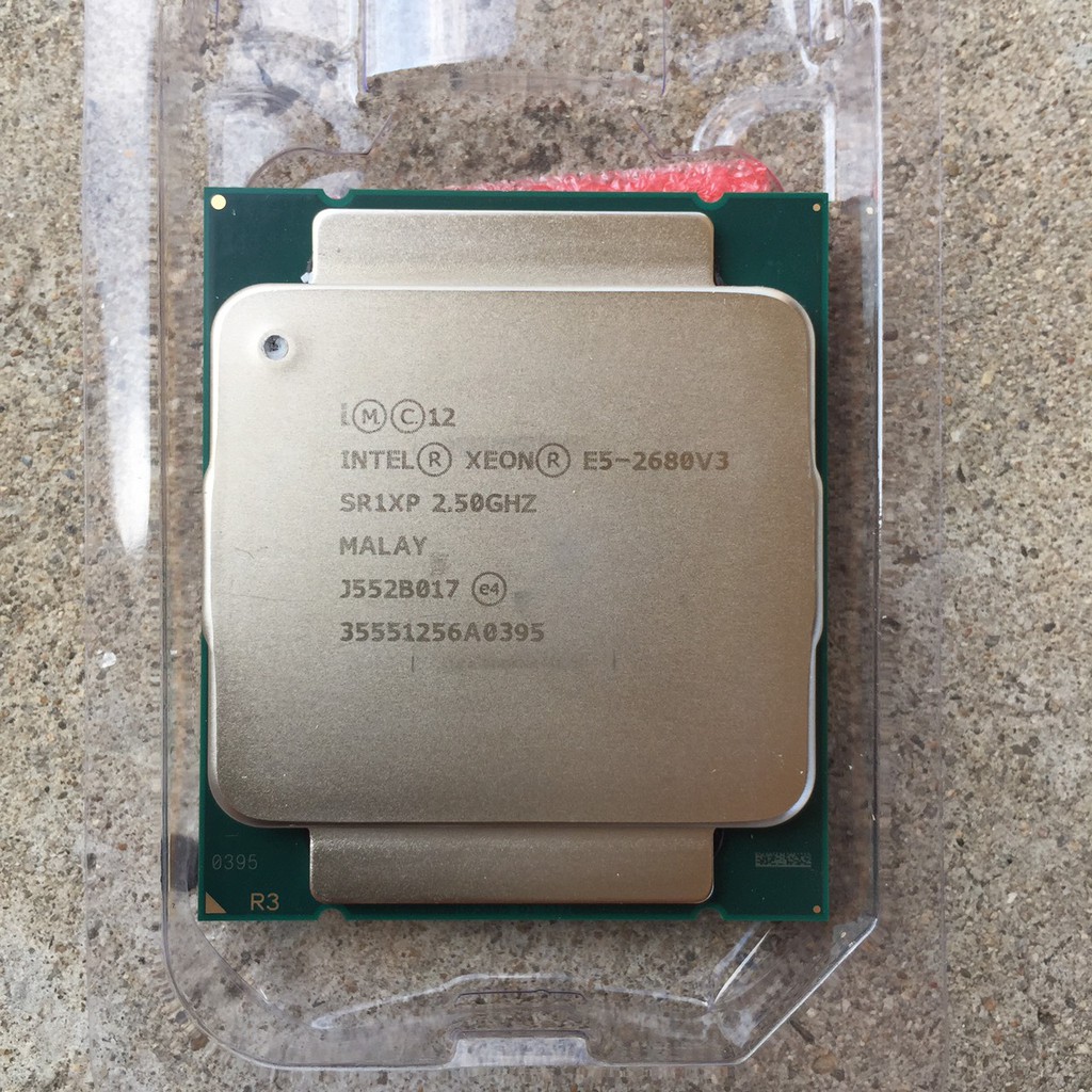CPU Intel Xeon E5 2680 v3 พร้อมส่ง | Shopee Thailand