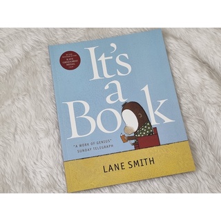 [หนังสือ] Its a book  by Lane Smith ปกอ่อน ของแท้ ภาษาอังกฤษ พร้อมส่ง หนังสือรางวัล #หมอประเสริฐแนะนำ 978-150988471