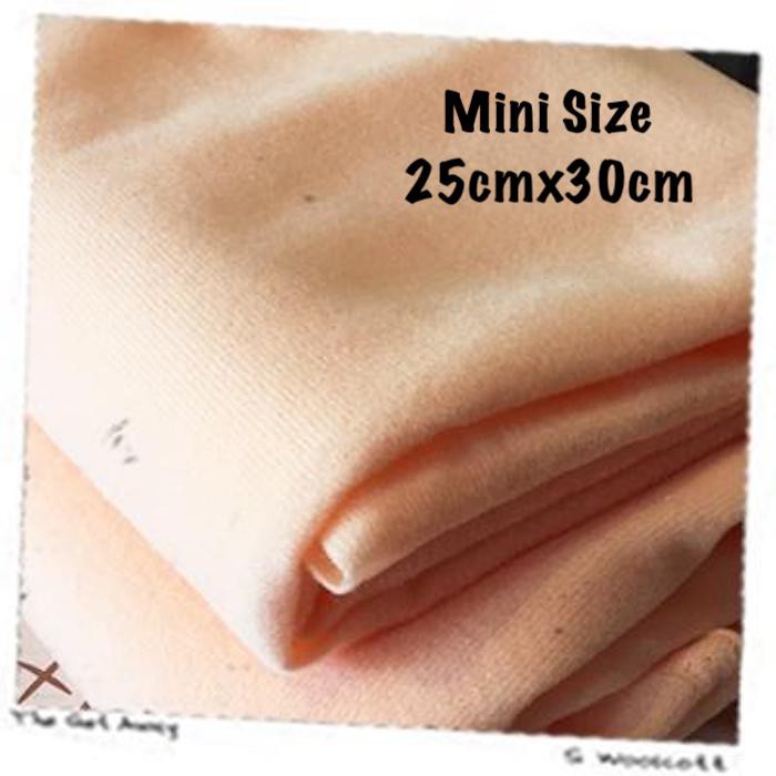 25cmx30cm ผ้าขุดขน (มีให้เลือกหลายสี) ขนสั้น เกรียน เนื้อบาง หน้าเดียว สำหรับทำตุ๊กตา