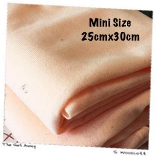 25cmx30cm ผ้าขุดขน (มีให้เลือกหลายสี) ขนสั้น เกรียน เนื้อบาง หน้าเดียว