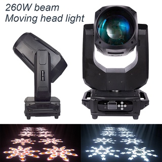 New 3-in-1 260W 9R Moving Head Beam Light MX Control for Professional Stage Performance &amp;amp; Family Christmas Party DJ