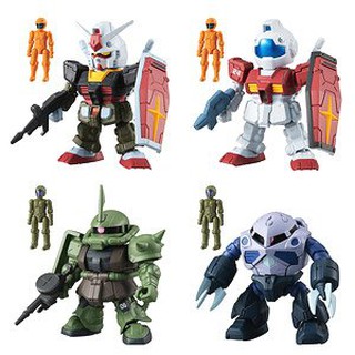 MOBILE SUIT GUNDAM MICRO WARS SP W/O GUMDAM (มี 8 กล่อง ครบ4แบบ+4ตัวซ้ำ) 4549660465539