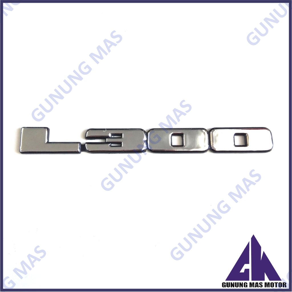 สัญลักษณ์โลโก้ Mitsubishi L300 L 300 พร้อมตัวเลขและตัวอักษร