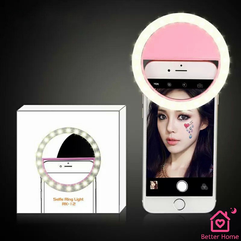 ไฟเซลฟี่ ติดมือถือ ไฟถ่ายรูป ไฟไลค์สดหน้ามีออร่า mobile phone selfie fill light #6
