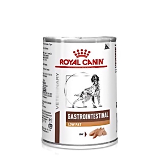 (Royal canin) gastrointestinal low fat 410 g.อาหารกระป๋องสุนัขโรคตับอ่อน 410 กรัม