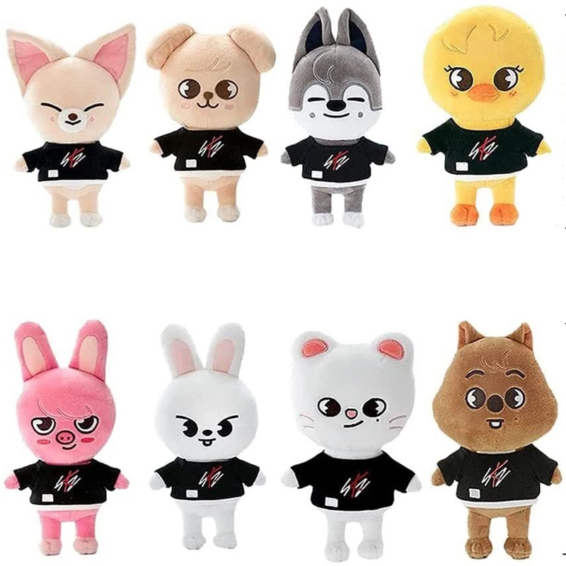 ตุ๊กตาการ์ตูน Kpop Stray Kids Skzoo ของเล่นสําหรับเด็ก