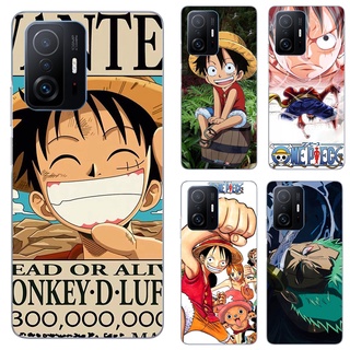 เคสโทรศัพท์มือถือ HD ลายการ์ตูนอนิเมะ One Piece Luffy Chopper ยอดนิยม สําหรับ Xiaomi Mi 11 Lite 5G NE 11T Pro 5G