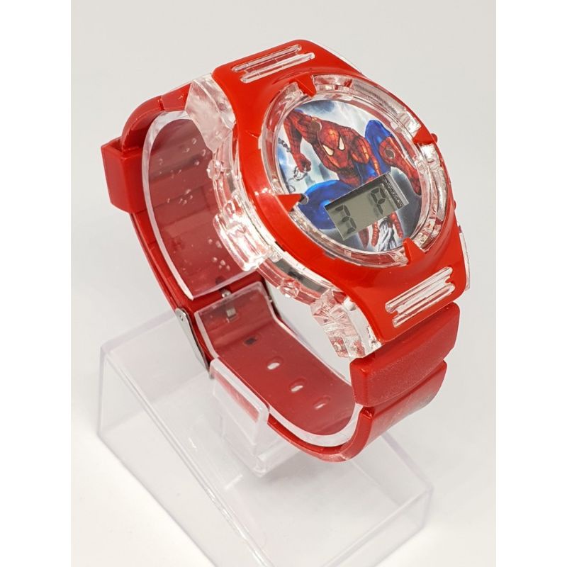 (พร้อมส่ง)นาฬิกาเด็ก ลายเบ็นเท็น มีไฟ+เสียง จอแสดงผลLED นาฬิกาข้อมือเด็กผู้ชาย เบ็นเท็น สกินลายที่สาย สีสันสดใส RC120-5
