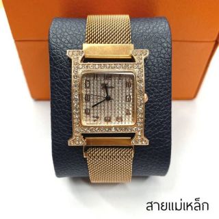 FASHION WATCH ⏰
- นาฬิกาสายเลส แบบแม่เหล็ก