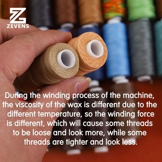 50m 0.8 มม.แบน Waxed Thread สําหรับหนัง Waxed สายไฟสําหรับ Diy หัตถกรรมเครื่องมือมือเย็บด้ายแบน Waxed เย็บ Line