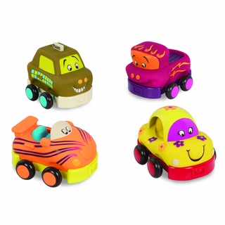 B. TOYS - BX1048Z - WHEEEE-LS, PULL-BACK CARS - เซ็ตรถของเล่น