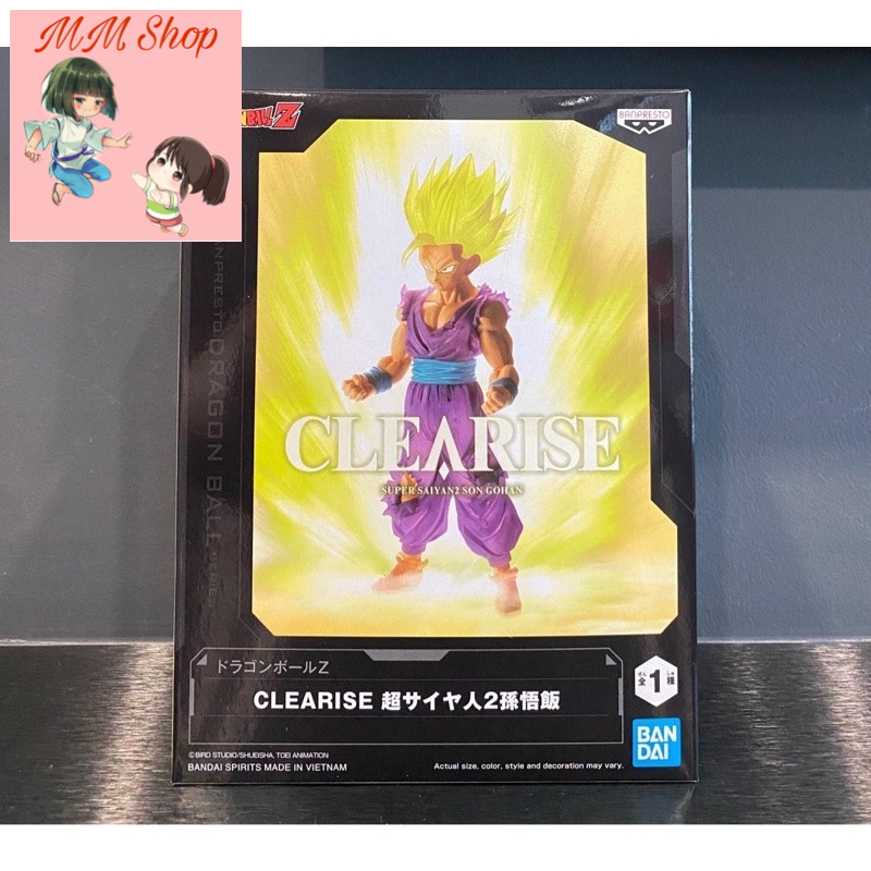 ฟิกเกอร์ Gohan ของแท้ Dragon Ball Z Clearise Super Saiyan 2 Gohan