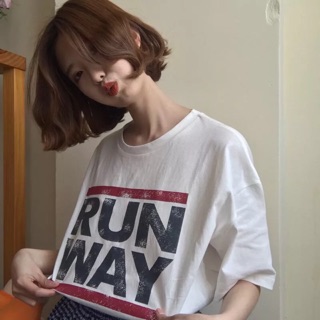 เสื้อrun way เกาหลี