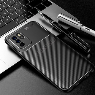 เคส OPPO Reno6 Z 5G Case Silicone Carbon fiber Shockproof Phone Case Back Cover OPPO Reno6 5G 5 4 Find X3 Pro X2 กรณี ฝาครอบ