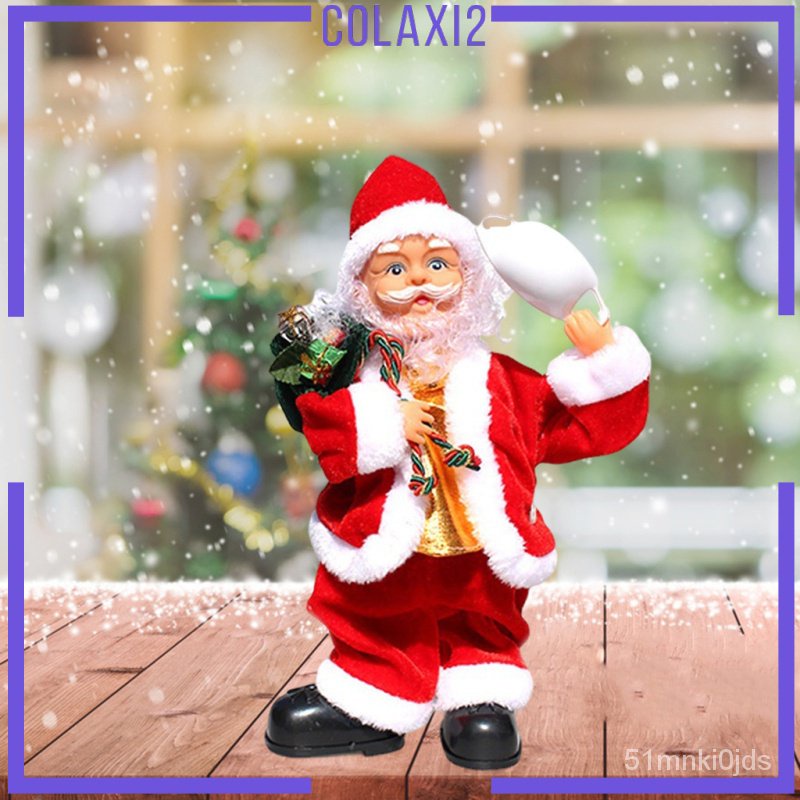 COLAXI2 Electric Santa Claus Singing Dancing Musical Doll Toy Christmas ...
