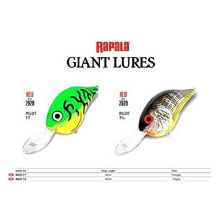 ของตกแต่งบ้าน เหยื่อปลอม Rapala Giant Lure DT เหยื่อตั้งโชว์ เหยือจัมโบ้ เหยือยักษ์