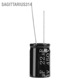 Sagittarius314 20pcs 450V 22uf 105℃ Long Leads Axial Electrolytic Polarized Capacitors Tube Amplifier